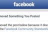 Facebook will explain why a post was deleted