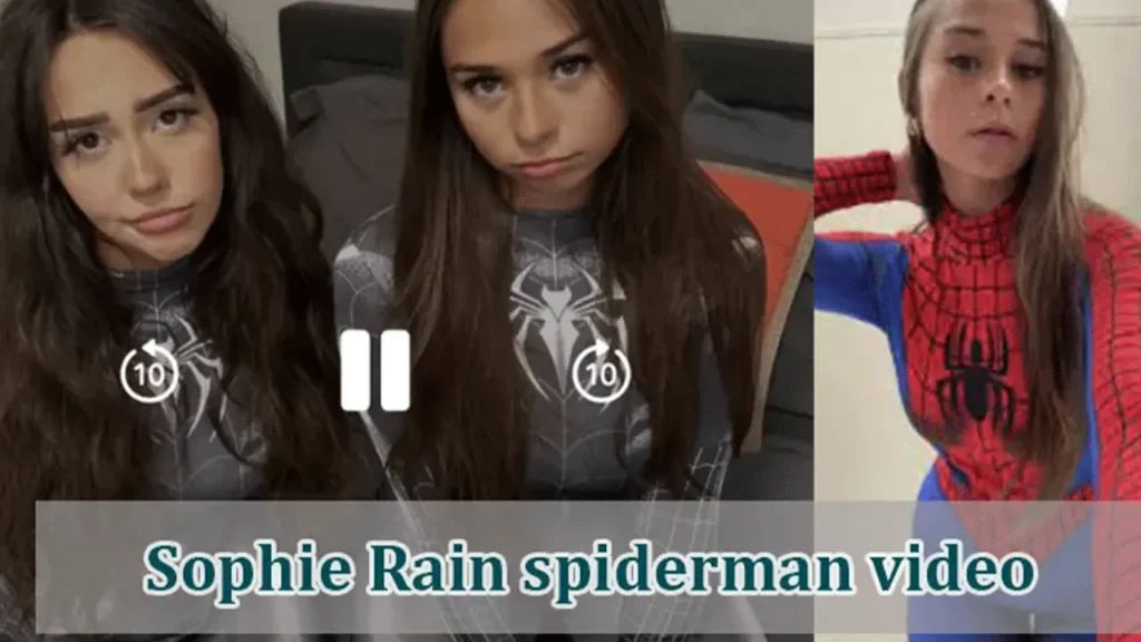 sophie rain spiderman video viral