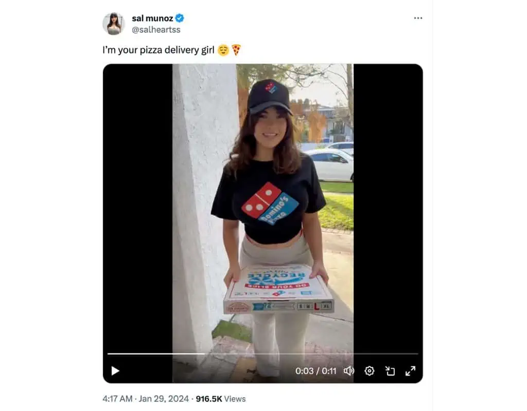 Sal Munoz Pizza Video Viral on Twitter and YouTube