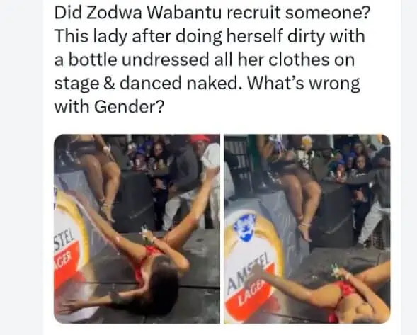 Zodwa Wabantu Bottle Video
