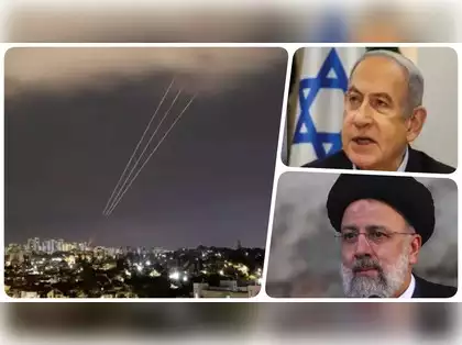 Israel launches and Iran