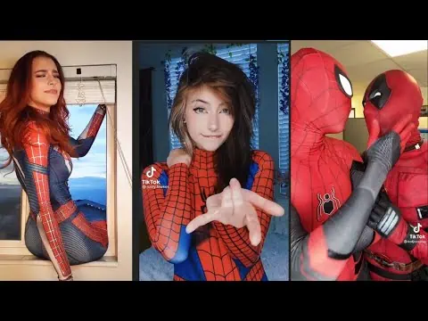 sophie rain spiderman outfit video